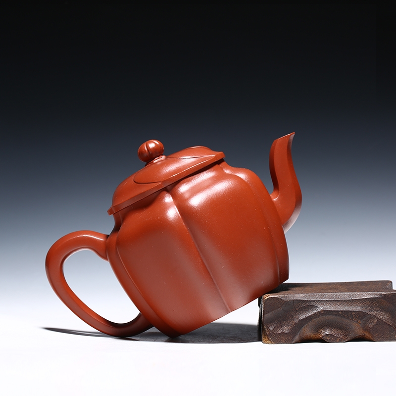 Qiao mu YM yixing it all hand teapot pure manual collection dahongpao tea ling flowers