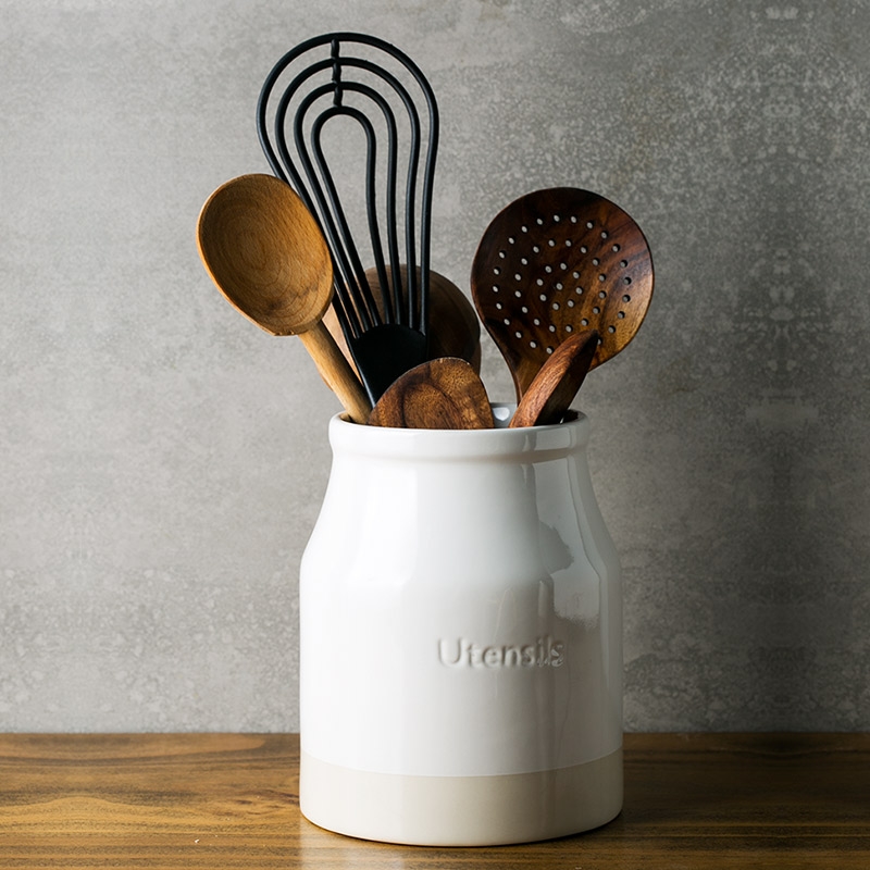 Qiao mu DY European - style ceramics receive a jar of chopsticks spoon the receive tube creative chopsticks tableware receive a kitchen store content box
