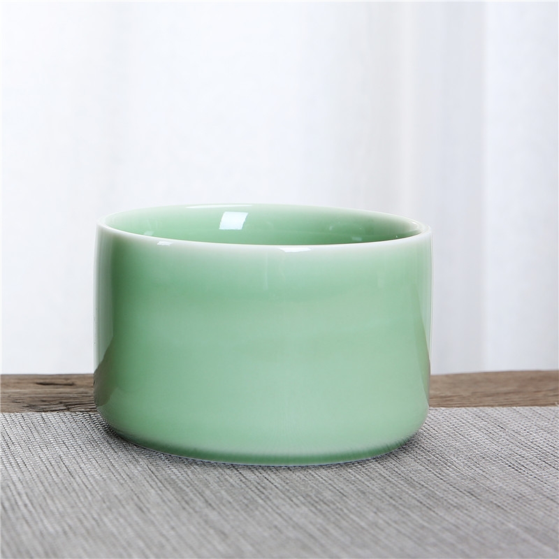 Qiao mu he its drank fittings base temperature glass based celadon he its drank heat - resistant high - temperature he its drank the pot