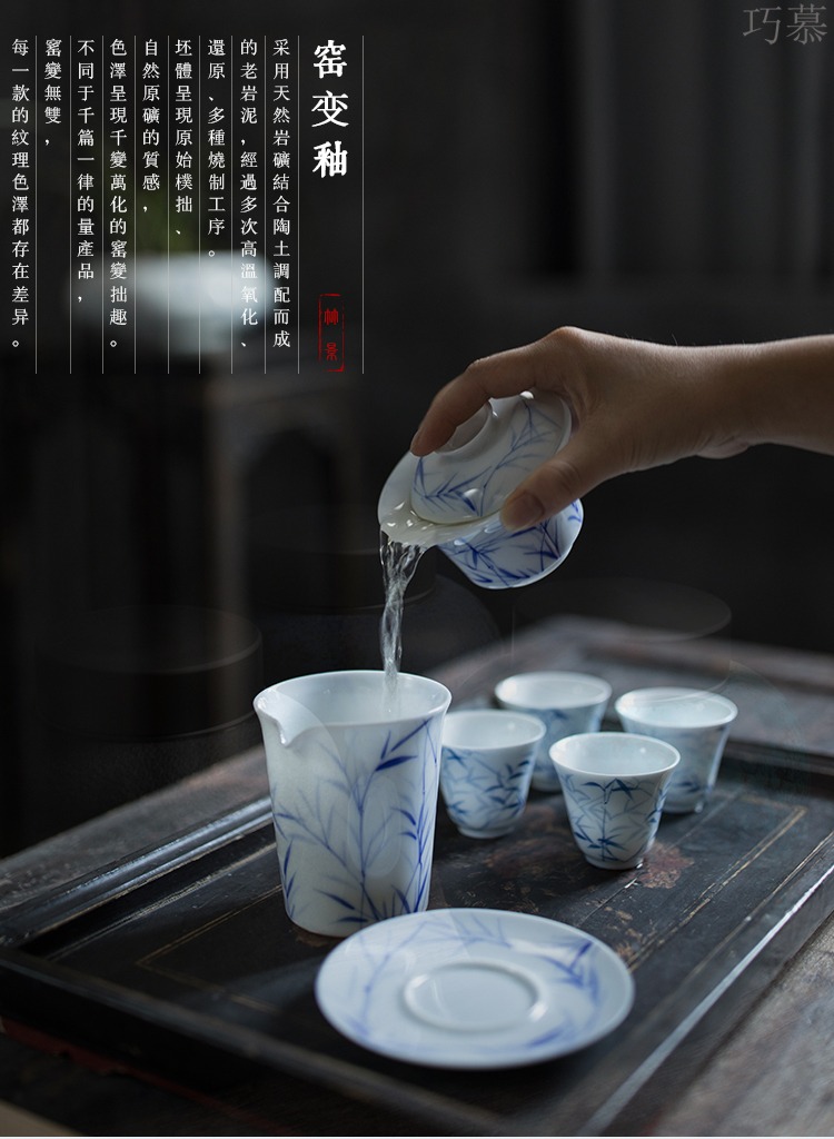 Qiao mu sealed tin lid ceramic pu 'er tea pot put POTS coarse pottery warehouse storage tanks with retro tea by hand