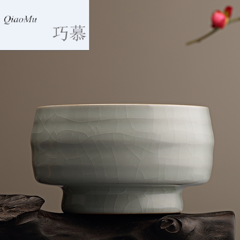 Qiao mu Taiwan FengZi manual your up sample tea cup individual household ceramics cup master cup kung fu tea cups