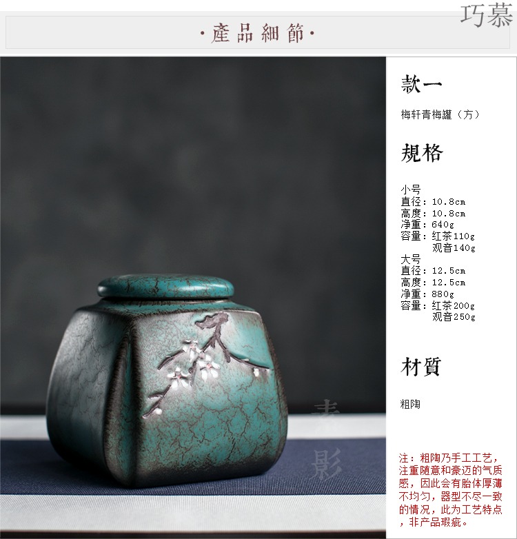 Longed for restoring ancient ways opportunely manual caddy fixings puer tea pot creative hand - made ceramic up seal sifang tea warehouse