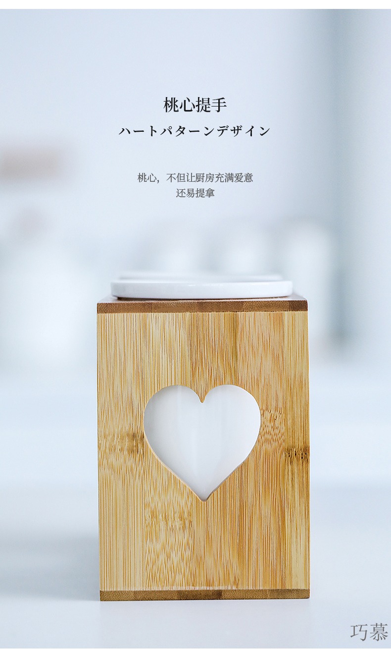 Qiao mu MLJ ceramic tube informs the chopsticks waterlogging under caused by excessive rainfall chopsticks box of creative content receives chopsticks chopsticks box frame drum