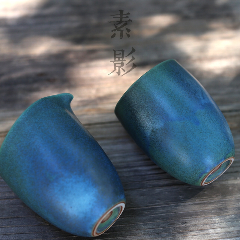 Qiao mu creative oblique expressions using black ceramic up fair keller of tea sea zen points is the home of kung fu tea tea utensils