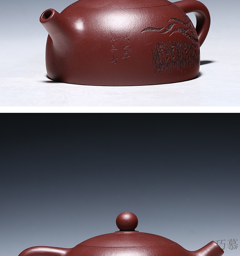 Qiao mu YM yixing it all hand teapot checking tea collection business needs