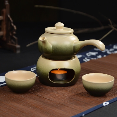 Qiao mu coarse pottery warm wine pot hot hot hip tea stove cooking wine pot liquor wine yellow rice wine hip flask half jins of set temperature