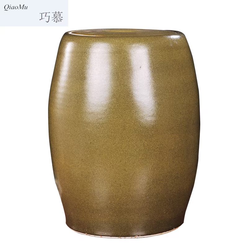 Qiao mu jingdezhen ceramic ricer box barrel 30 jins of large capacity storage bins with cover seal storage tank with moisture