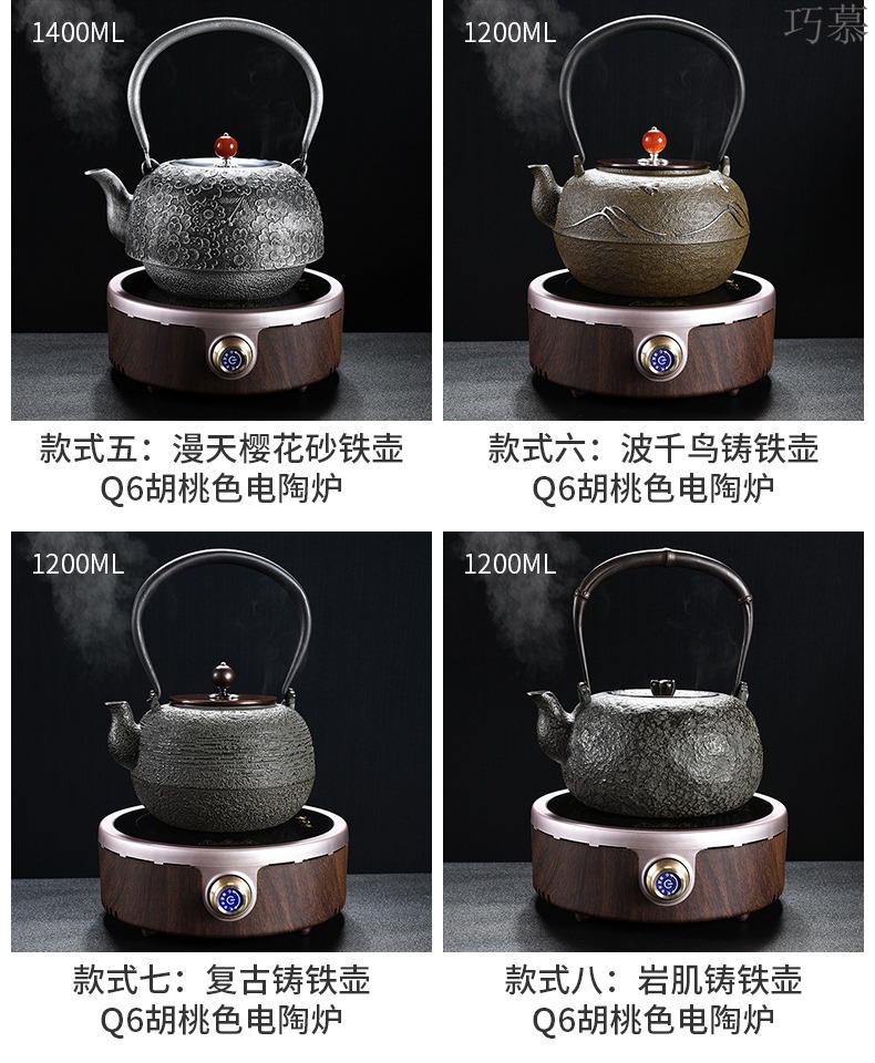 Longed for cast iron pot home opportunely kettle imitated Japanese iron brother TaoLu boiling kettle boiling kettle pot of electricity