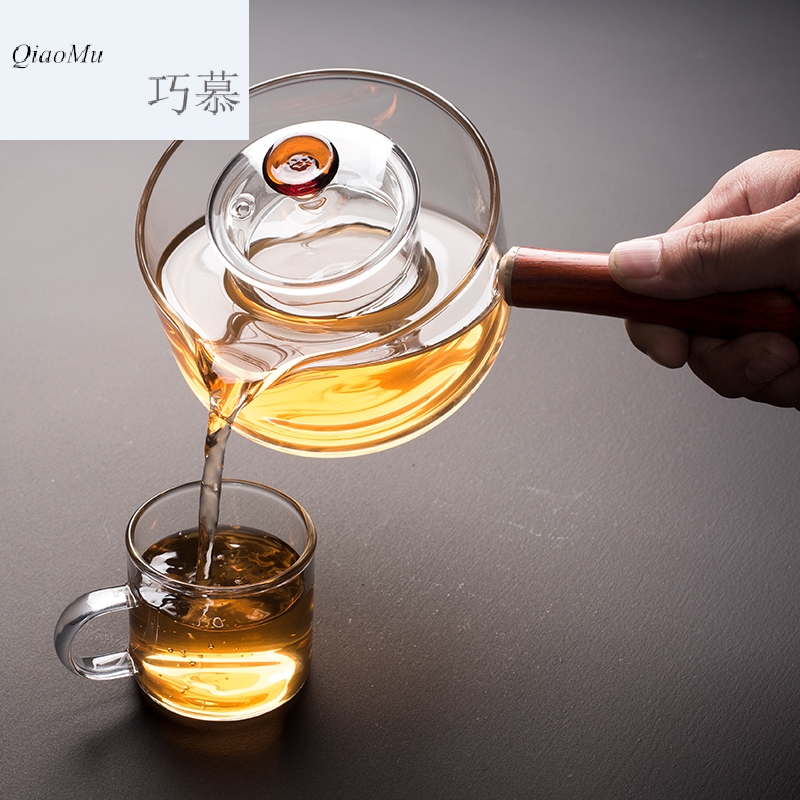 Qiao mu CMJ small glass teapot cooked this black tea tea machine electricity TaoLu household water filter mercifully flower pot boil water
