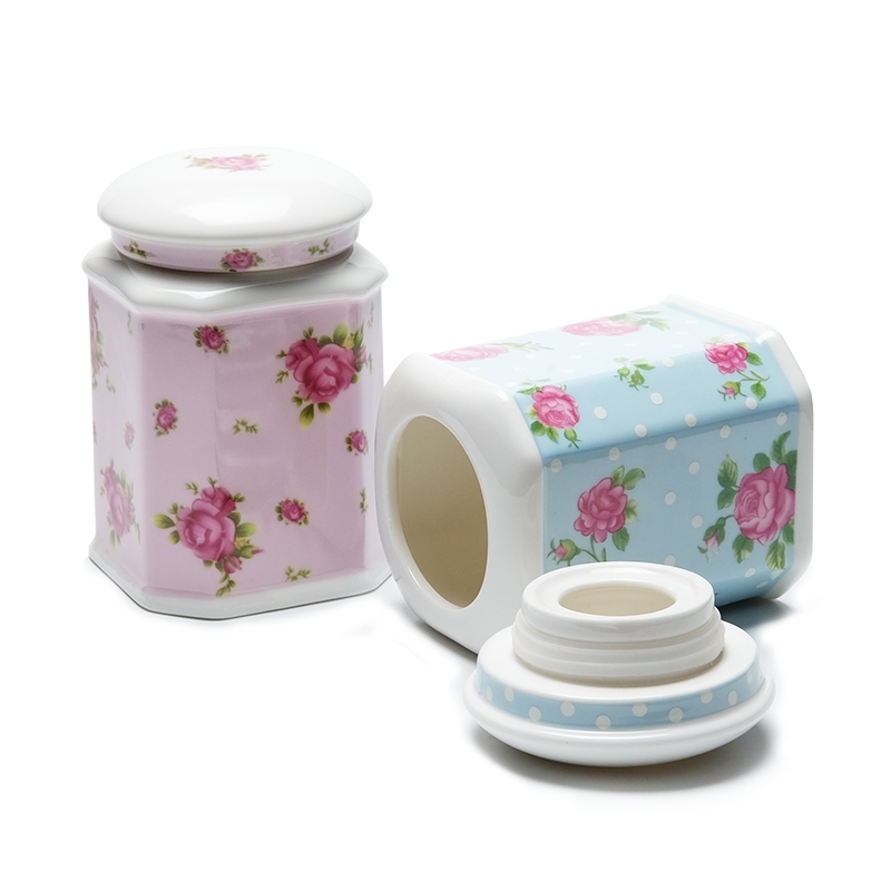 Qiao mu creative ceramic tea boxes portable tanks English afternoon tea tea set red tea pu - erh tea