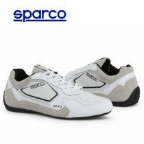 Genuine leather SPARCO racing shoes four-season driving leisure sports couples karting car single shoes for men and women