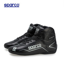 Full leather SPARCO racing shoes driving car riding motorcycle karting casual sports mens and womens boots trendy