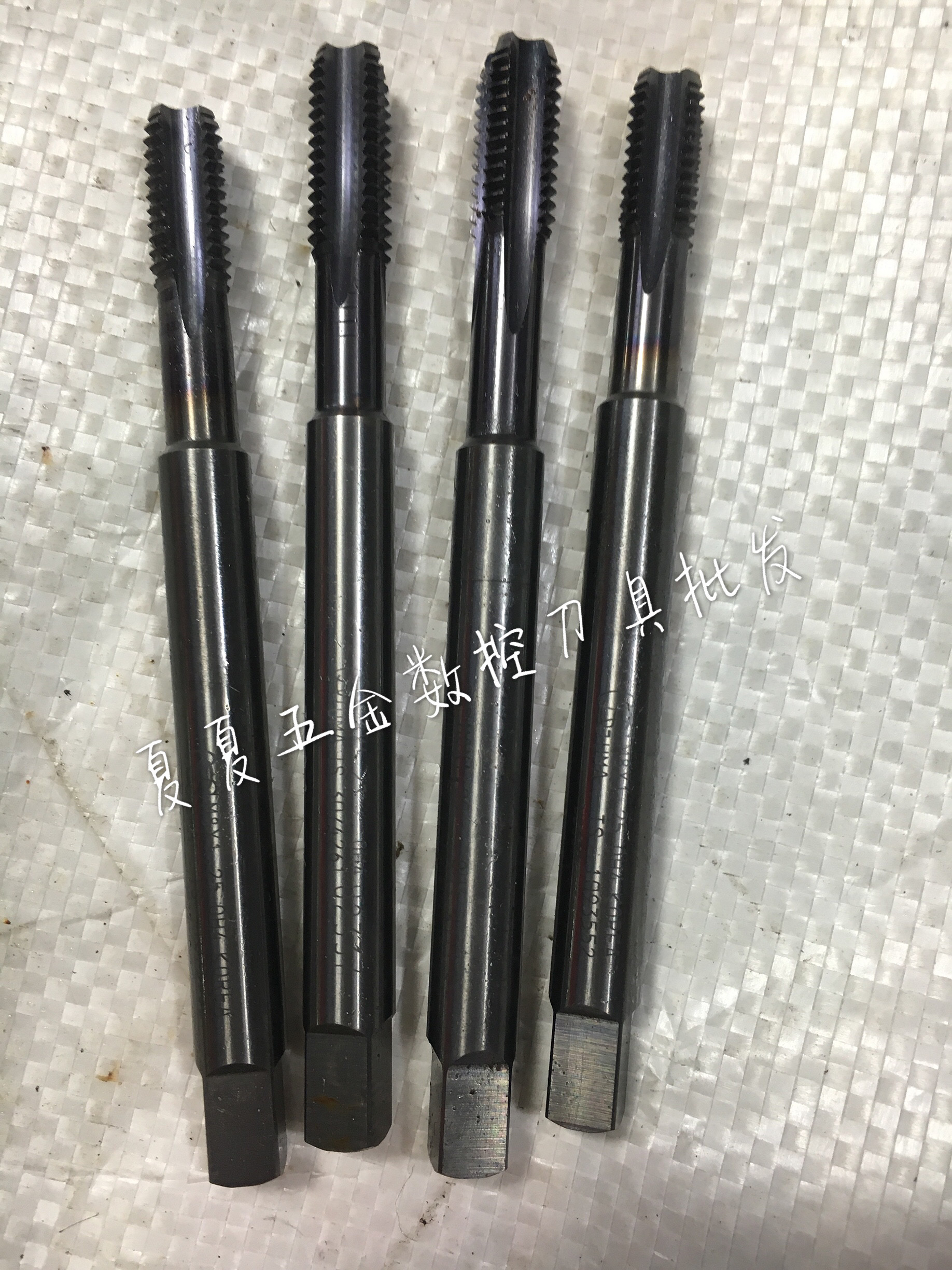 Imported tungsten steel cone M8x1 25 straight groove 95mm spiral standard M6 M8 M10 M12 various models