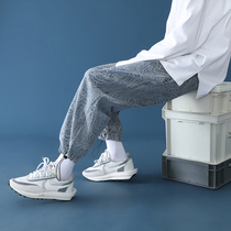 American oldschool jeans men Spring and Autumn straight loose casual pants trend ins high street leg pants