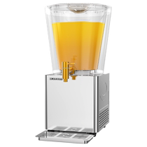 Melite self-service juice tripod commercial 10L double-layer beverage machine refrigerated juice machine hotel small hot and cold drink machine