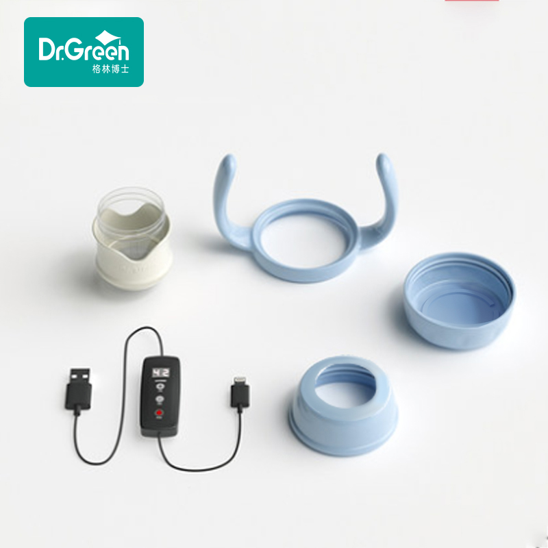 Dr. Green Bottle Accessories Wide Mouth Handle Dust Cover Screw Tooth Cover Bottle Body Quick Flushing Milk Powder Cartridge