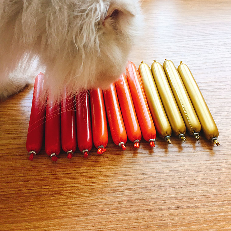 Manduri dog snack gà ham xúc xích 30 Teddy huấn luyện vật nuôi xúc xích chó mèo ăn nhẹ thức ăn smartheart