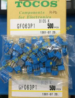 TOCOS GF063P1B104K GF063P-104K GF063PB104K 100K 100K tuning potentiometers