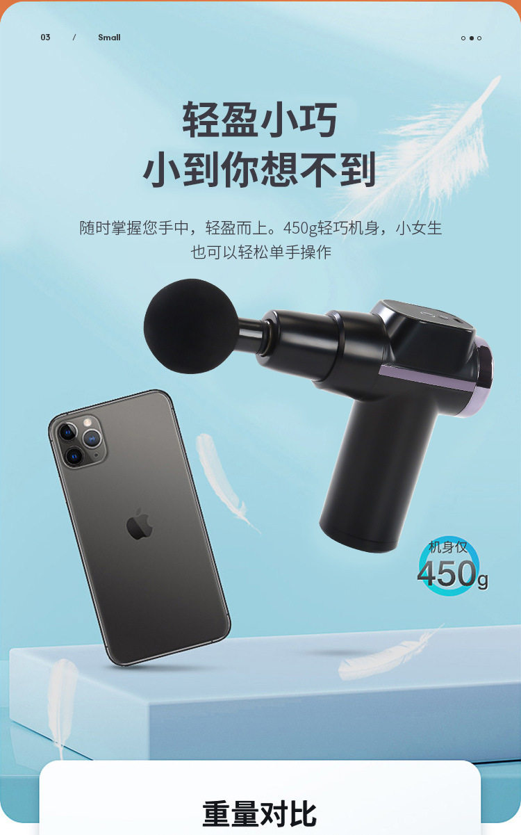 Массаж пушка 筋膜枪mini肌肉按摩器颈肌膜放松器健身震动专业级电动多功能迷你 CARTELO