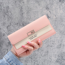 Long wallet for women 2024 new style tri-fold clutch bag multi-functional card holder PU leather large capacity multi-card slot wallet