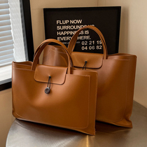 High-end 2024 new womens briefcase large-capacity business commuter computer bag 16-inch portable file bag for women