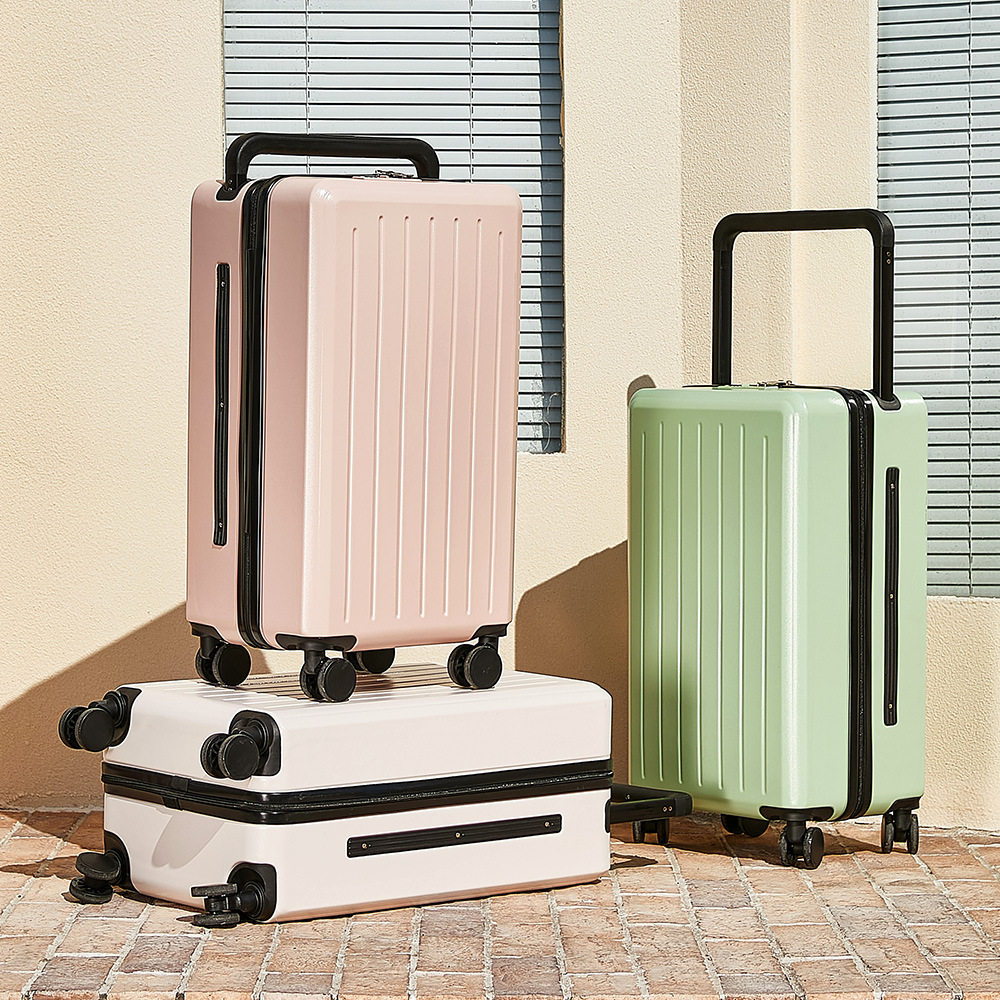 2022 new wide pull-lever suitcase woman 24 inch day series large capacity universal wheel suitcase 20 inch password box tide