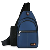 Стиль три синего [боковая сумка с водой T -образной молнией]