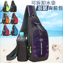 2024 new high-end cross-body waist bag niche versatile cross-body chest bag womens multi-functional outdoor water-repellent bag