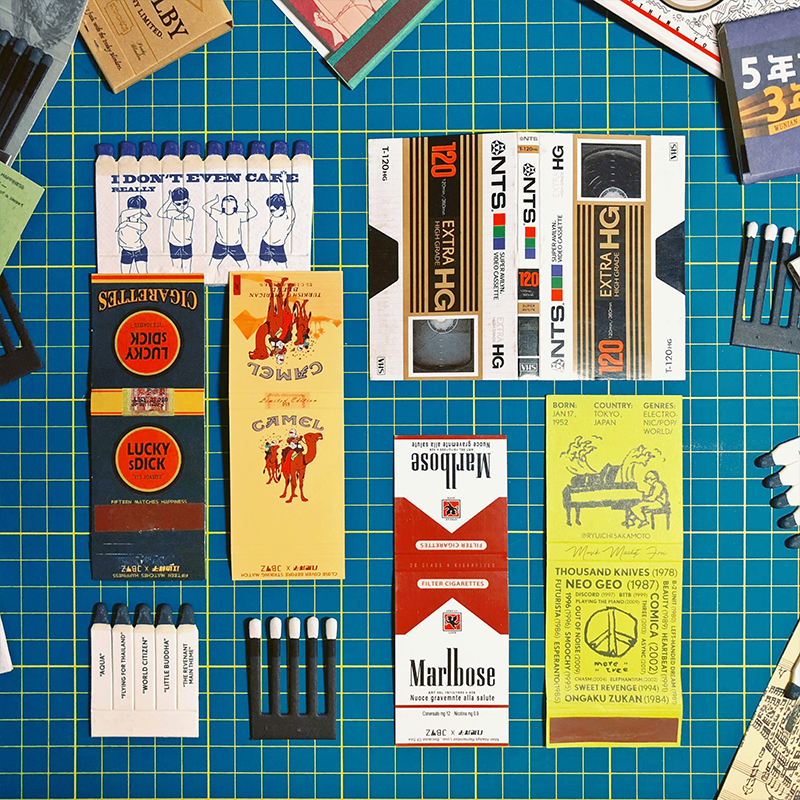 Several Yoko authorized customization original book matches old-fashioned creative art gift design hotel wedding