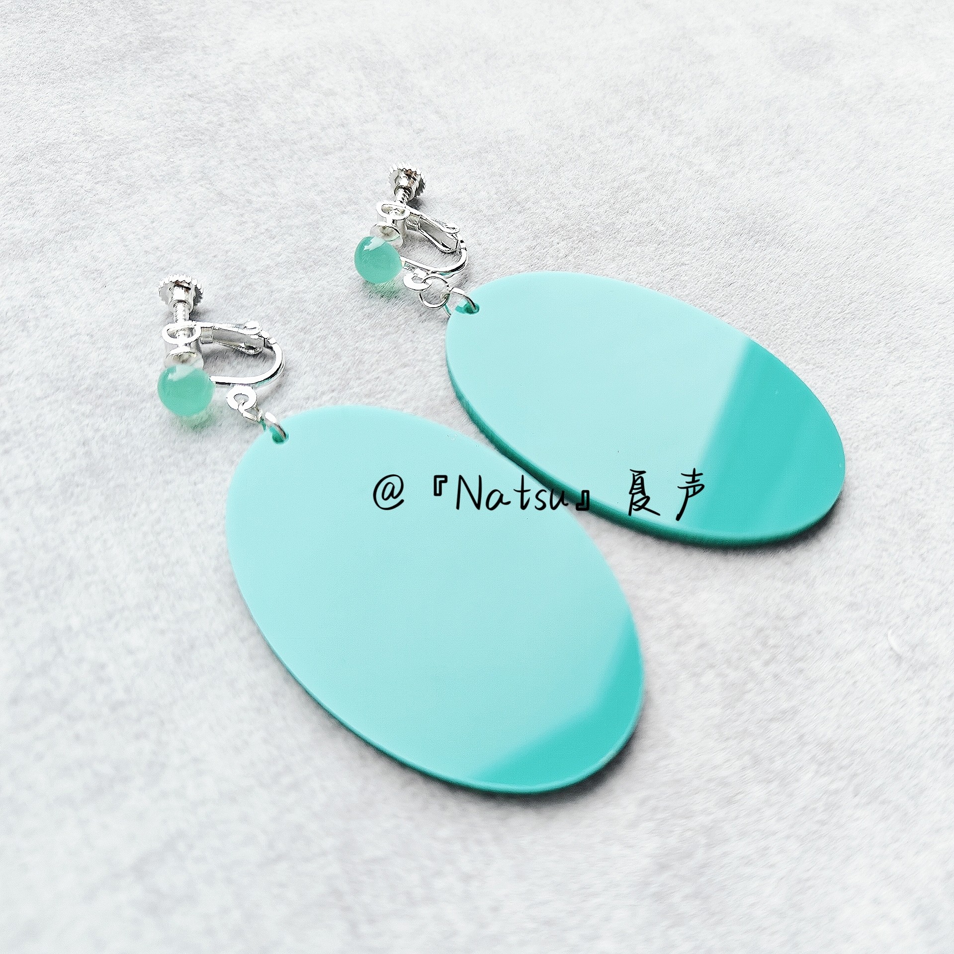 DAN DA DAN Momo Ayase Cosplay Earrings Jewelry Ear Clips Ear Studs