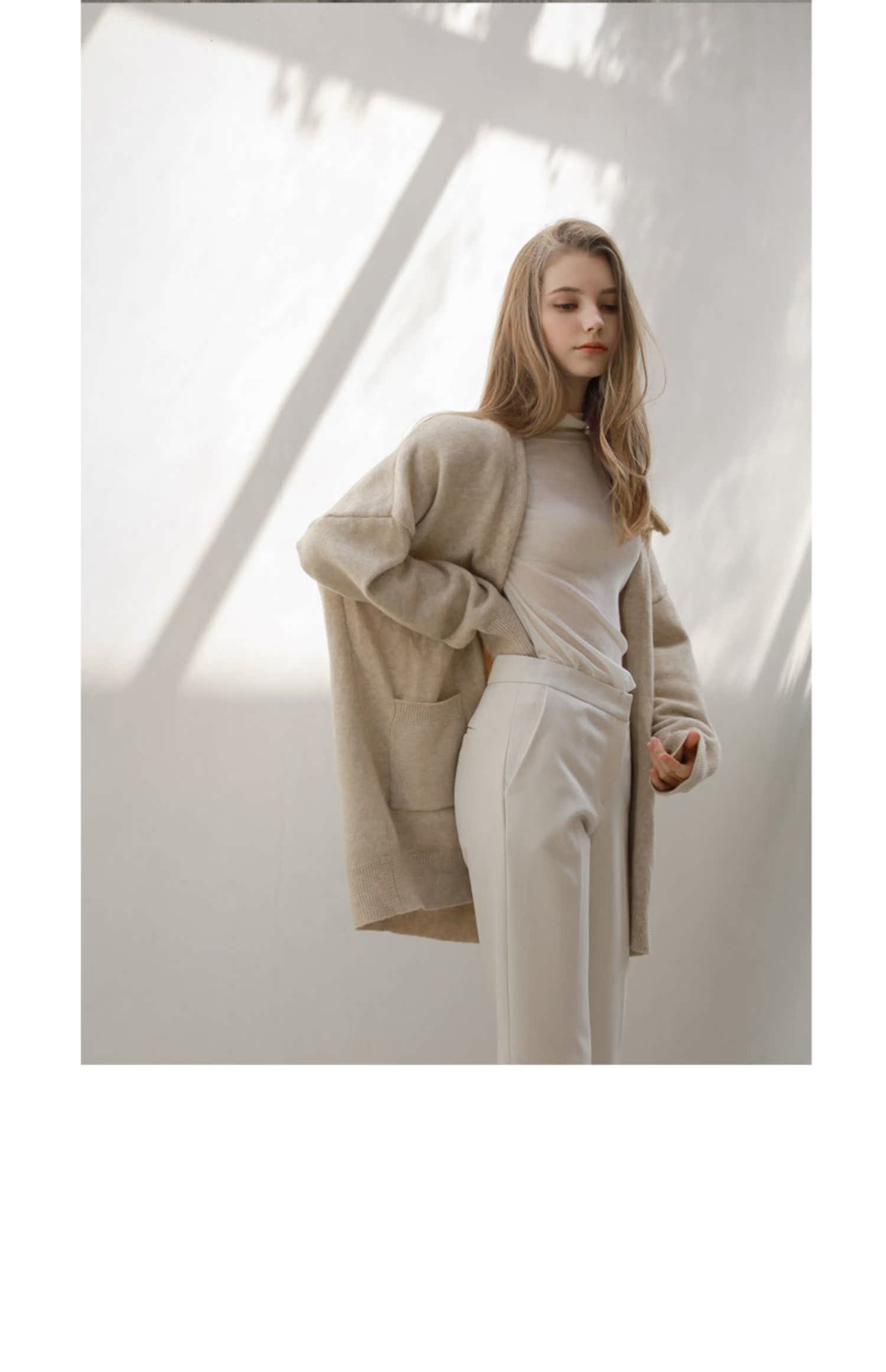 Áo len nữ châu Âu mùa thu 2019 mới xuân hè Thu Đông phiên bản Hàn Quốc của áo len dài len nữ áo len - Đan Cardigan áo kiểu nữ đẹp tuổi 35