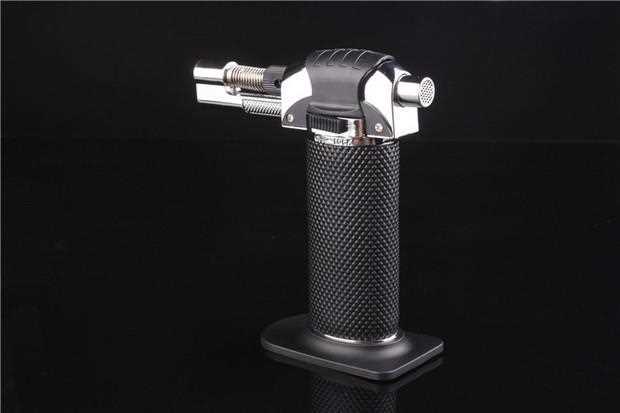 TS-19 micro phun súng hàn ngọn lửa bắn thẳng vào hộp lửa thổi lửa mở nhẹ hộp quà tặng hỏa lực cái bật lửa