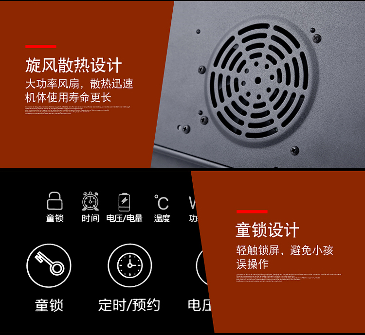 bếp từ công nghiệp đơn Đặc biệt xác thực nhà lò hai đầu công suất cao không chọn nồi đối lưu lò để bàn nhúng bếp điện gốm bếp điện từ hồng ngoại