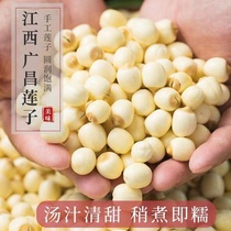 2023 New Arrival Guangchang Special Grade Cored Lotus Seed Dried Goods 500g Jiangxi Farm Homemade Handmade Sulfur-Free Cored White Lotus