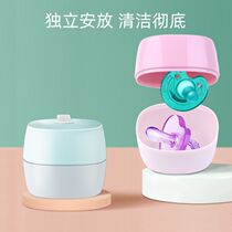 Applicable sei Hegegen Nikon appeasement pacifier intake box newborn baby baby convenient box anti-dust box universal