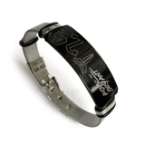 Баскетбольный браслет из нержавеющей стали подходит для мужчин и женщин для школьников, подарок на день рождения