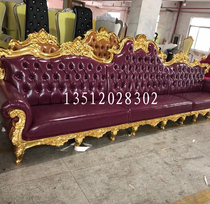 KTV sofa custom high-end stalls European style bang Pavilion Net Red new Chinese sofa fabric leather custom made Beijing