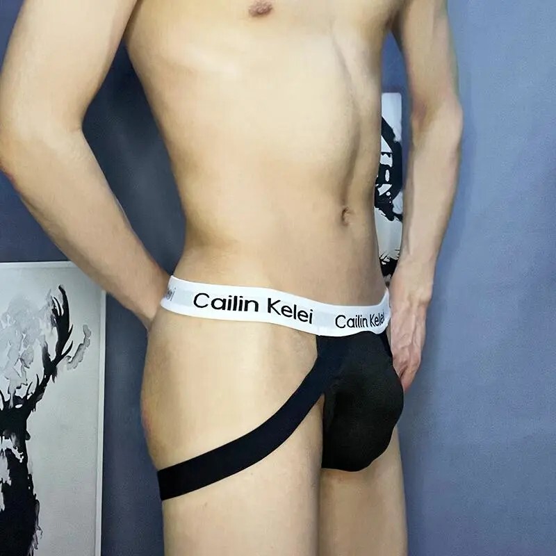 Sports Student Thong Low-Waist Sexy Pure Cotton Men's Double Thong Fitness Breathable T-Pants Butt-Lifting Youth Large Size Underwear for Men Sports Student Thong Low-Waist Sexy Pure Cotton Men's Double Thong Fitness Breathable T-Pants Butt-Lifting Youth Large Size Underwear for Men