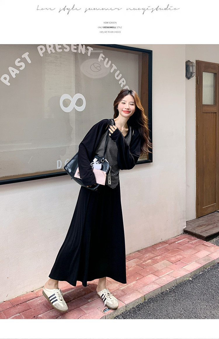 3点セット！【セットアップ】韓国風 タンクトップ× ニットカーディガン