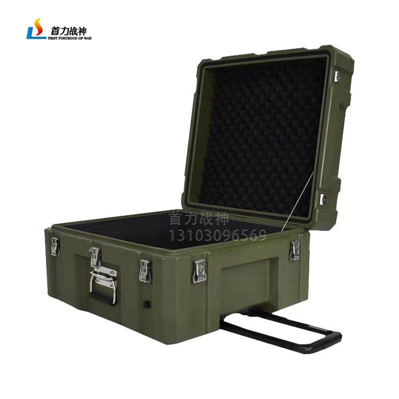 The first force god Rolling Roll Roll Tank Field Case with Wheel pull rod box 655*620*420mm