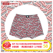 subreef Dark Island no-slingshot cotton Aropants lovers Four-corner Briefs Loose Comfort Men And Women National Tide Stay-at-home Sleeping Pants