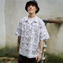 subreef Jingthorns Dark Islands Loose Short Sleeve Shirt West Coast Street Oversize Day Tide Easing Comfort