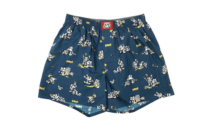 Thug life subreef tối đảo đôi bốn góc đồ lót nam và nữ nhà quần short alo quần pyjama quà tặng quan lot nu