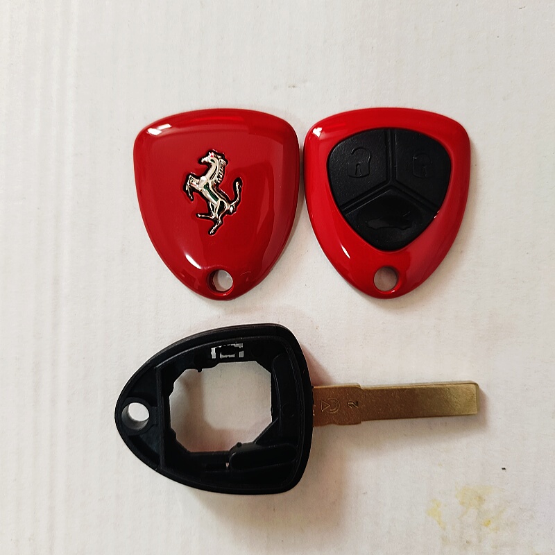 Suitable for Ferrari 458 Remote Control Shell 599 Ff12 Key Shell 3 Buttons High-Quality Ferrari Remote Control Suitable for Ferrari 458 Remote Control Shell 599 Ff12 Key Shell 3 Buttons High-Quality Ferrari Remote Control