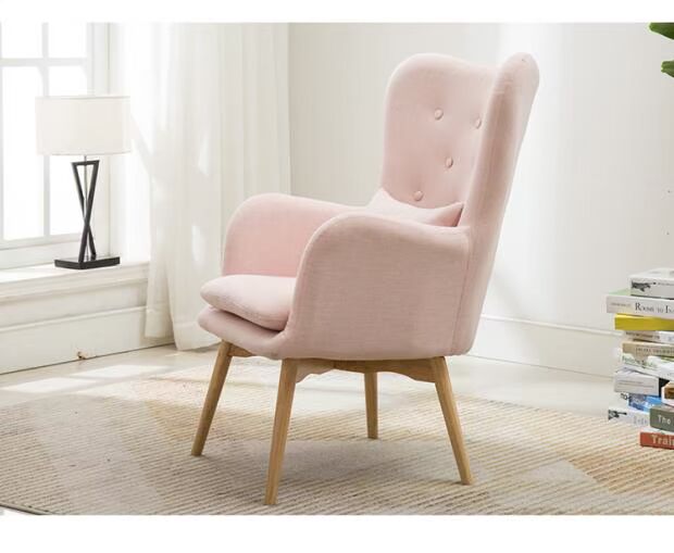 Scandinavian hiện đại beanbag nhỏ gọn ghế phòng ngủ nhỏ người duy nhất phòng khách giản dị vải sofa thay đồ ghế ban công - Ghế sô pha sofa da
