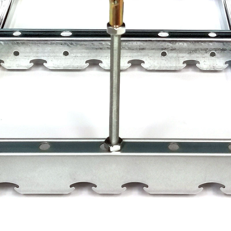 Ceiling ceiling smallpox light steel keel card type main keel gypsum board keel integrated wall panel PVC board plastic plate keel