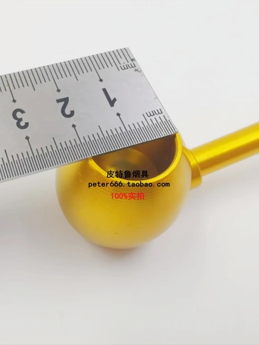 Старомодный ретро высококлассный портативный металлический мундштук, алюминиевый сплав