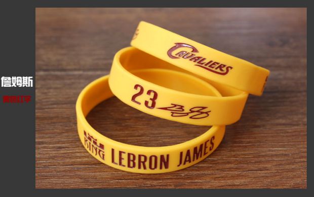 Vòng tay bóng rổ nam và nữ truyền cảm hứng cho ngôi sao vòng tay lava Kobe Bryant Curry Owen Durantwei mua quần áo chơi bóng rổ	