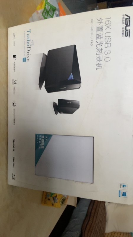 External Asus Blu-Ray Burner Bw-16D1H-U Usb3.0 Blu-Ray 4K Asus Blu-Ray Burner