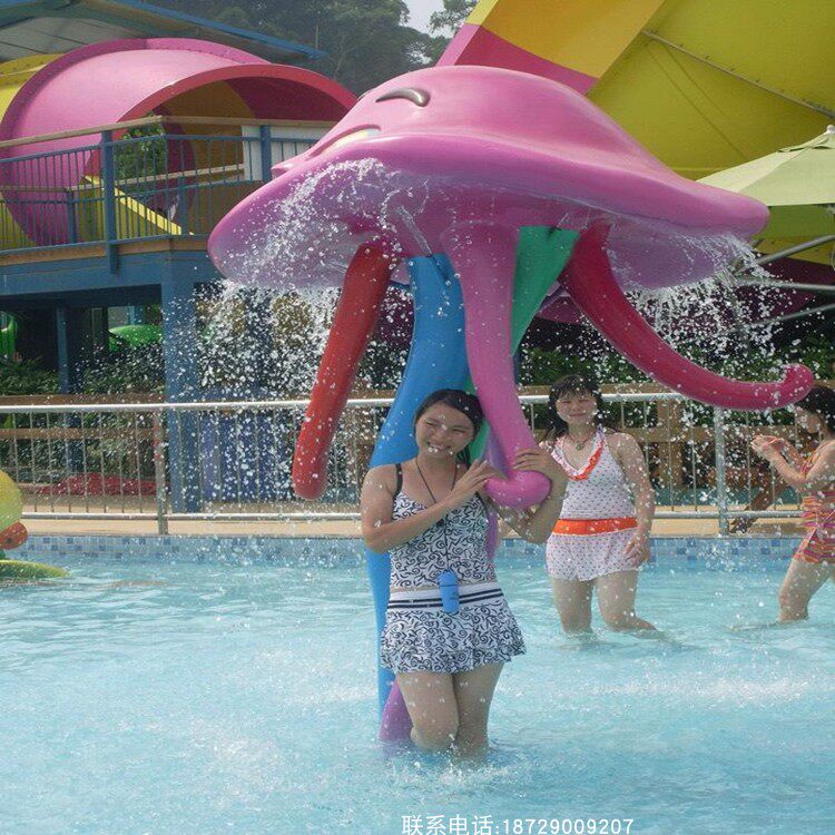 Durable strength high removable water - park water park equipment children combination slides